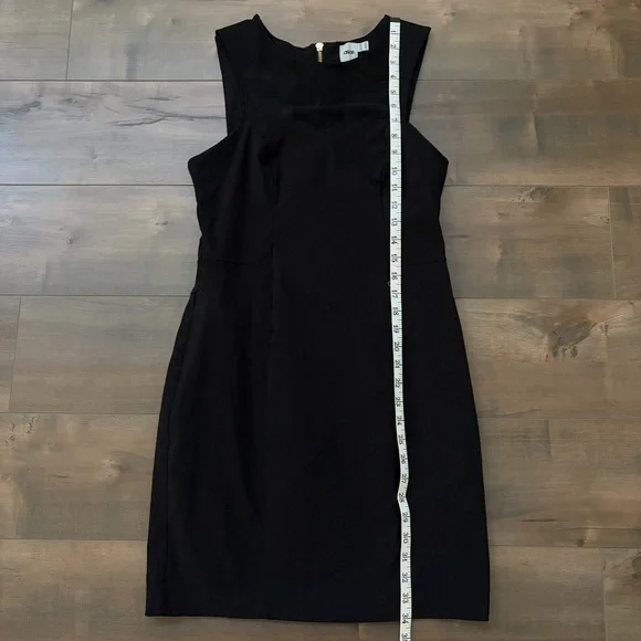 ASOS Little Black Dress Size 8 Back Cutout LBD - Picture 5 of 9